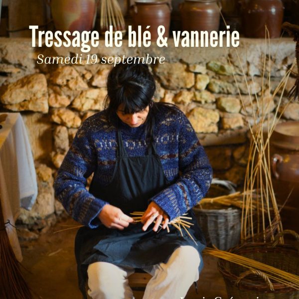 Tressage de blé - Laurie Guenantin